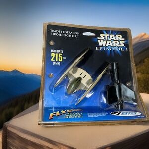 New VTG Star Wars‎ Episode I Trade Federation Droid Fighter Flying Action Model
